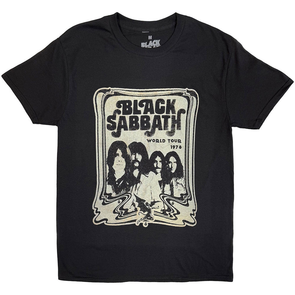 BLACK SABBATH Attractive T-Shirt, World Tour 1978
