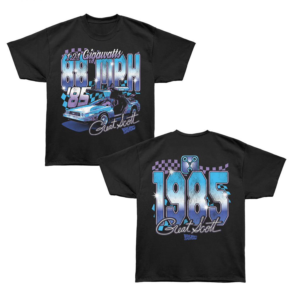 BACK TO THE FUTURE Oversized T-Shirt, GREAT GIGAWATTS