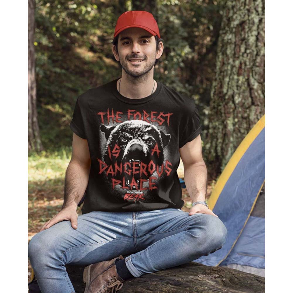 COCAINE BEAR Exclusive T-Shirt, Dangerous Place