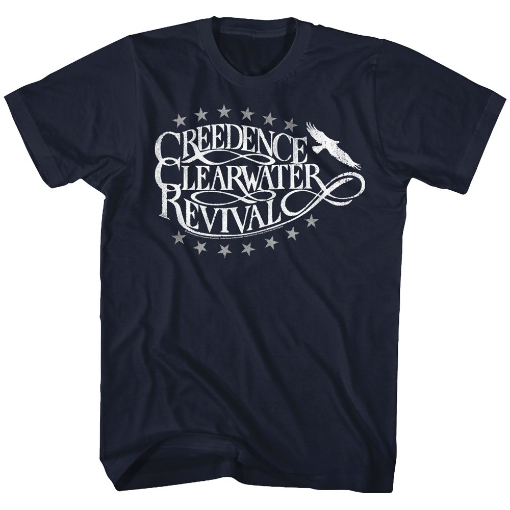 CREEDENCE CLEARWATER REVIVAL Eye-Catching T-Shirt, EAGLE