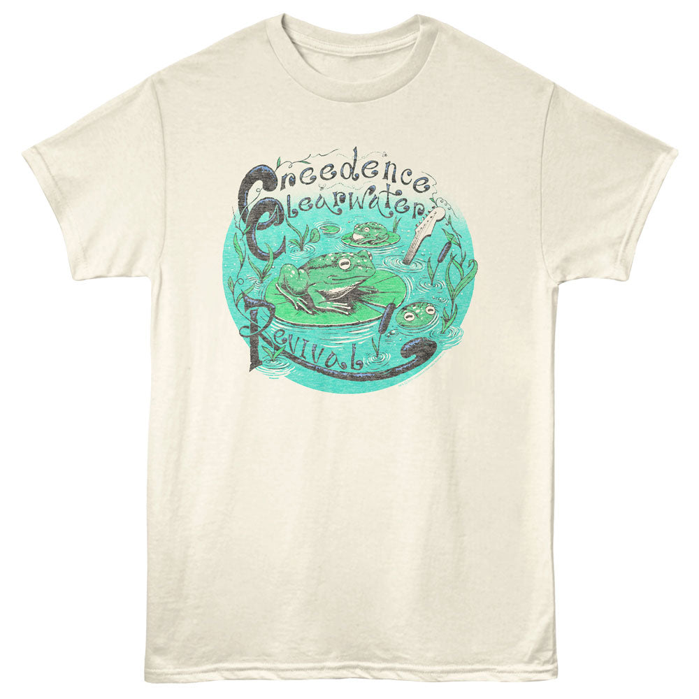 CREEDENCE CLEARWATER REVIVAL Eye-Catching T-Shirt, FROGS
