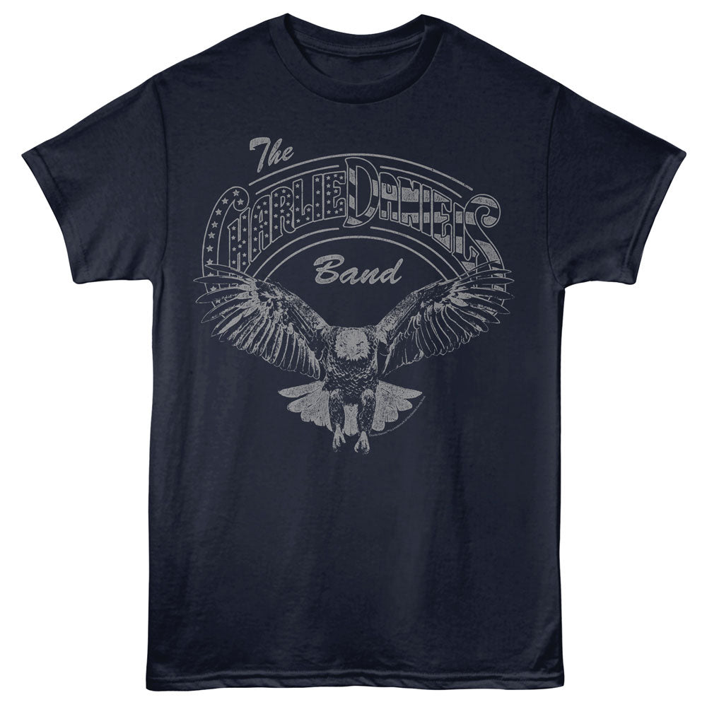 CHARLIE DANIELS BAND Eye-Catching T-Shirt, STRIPES AND EAGLE