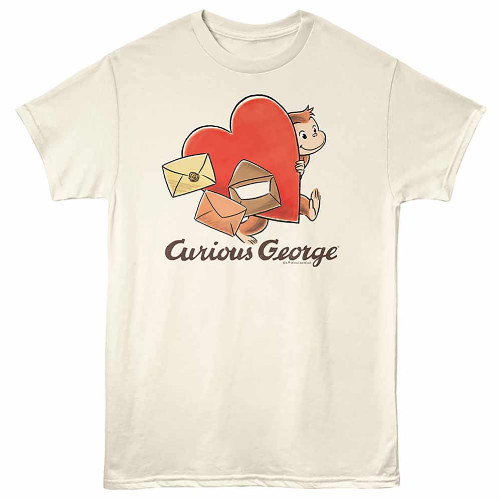 Curious George Valentines Mail T-Shirt
