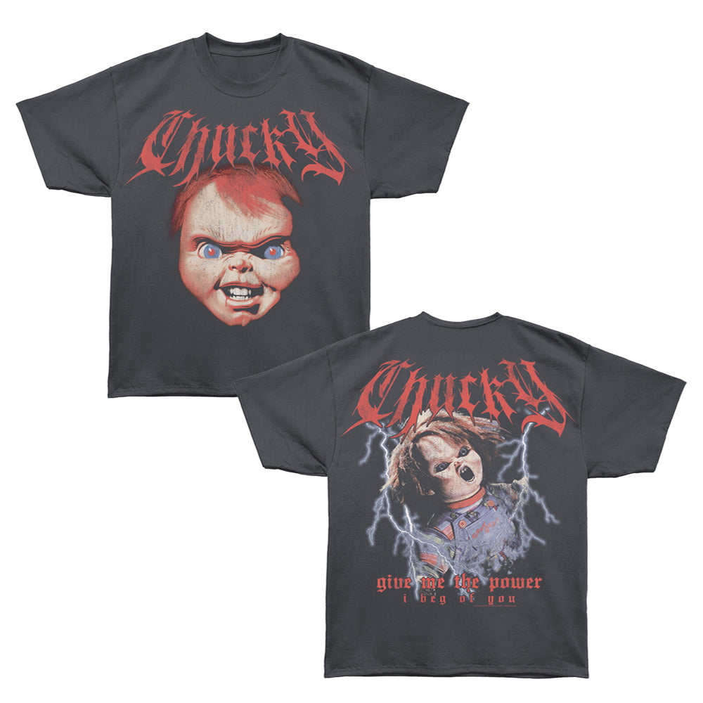 CHUCKY Oversized T-Shirt, METAL FONT