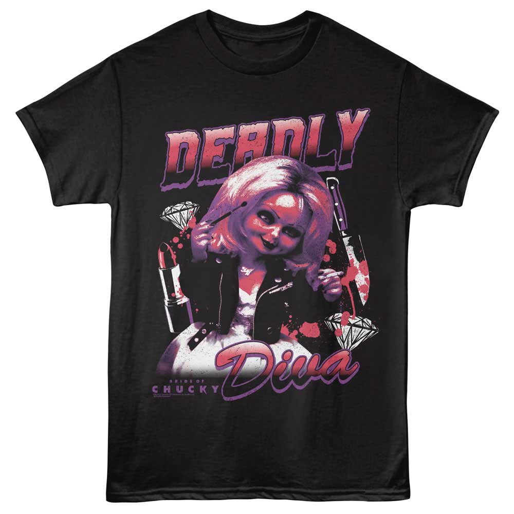 CHUCKY Eye-Catching T-Shirt, DEADLY DNA
