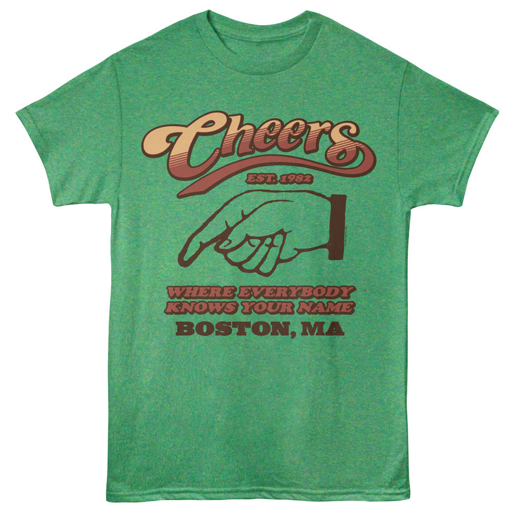 CHEERS Eye-Catching T-Shirt, TITLE LOGO