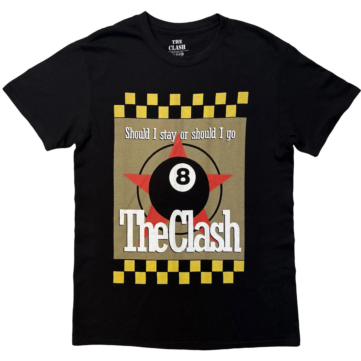 THE CLASH Attractive T-Shirt, Should I Stay Or Should I Go