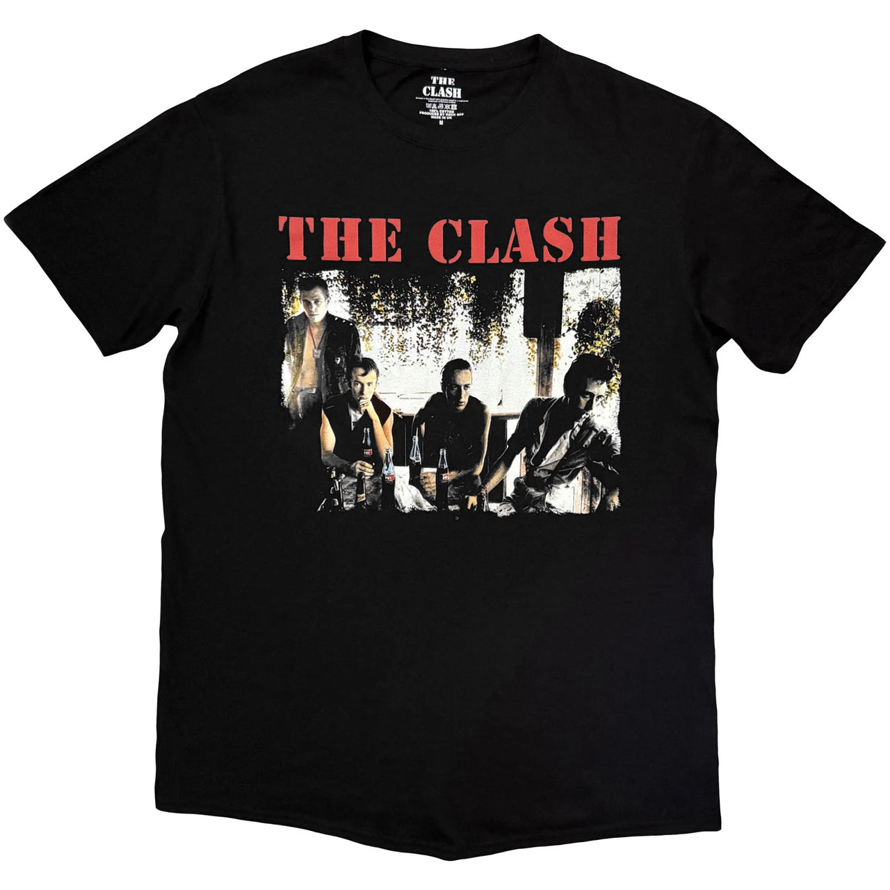 THE CLASH Attractive T-Shirt, Combat Photo