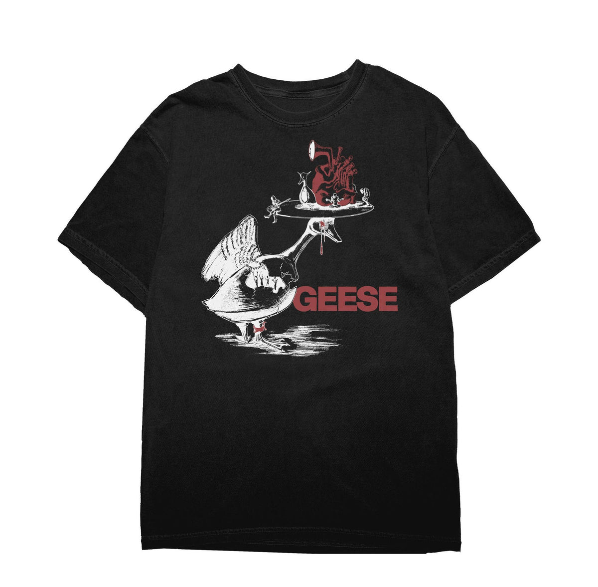 GEESE T-Shirt, Head on Platter