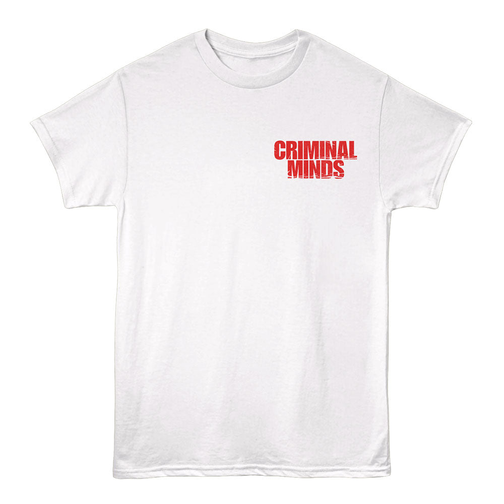 CRIMINAL MINDS Eye-Catching T-Shirt, HOTCHNER REID ROSSI