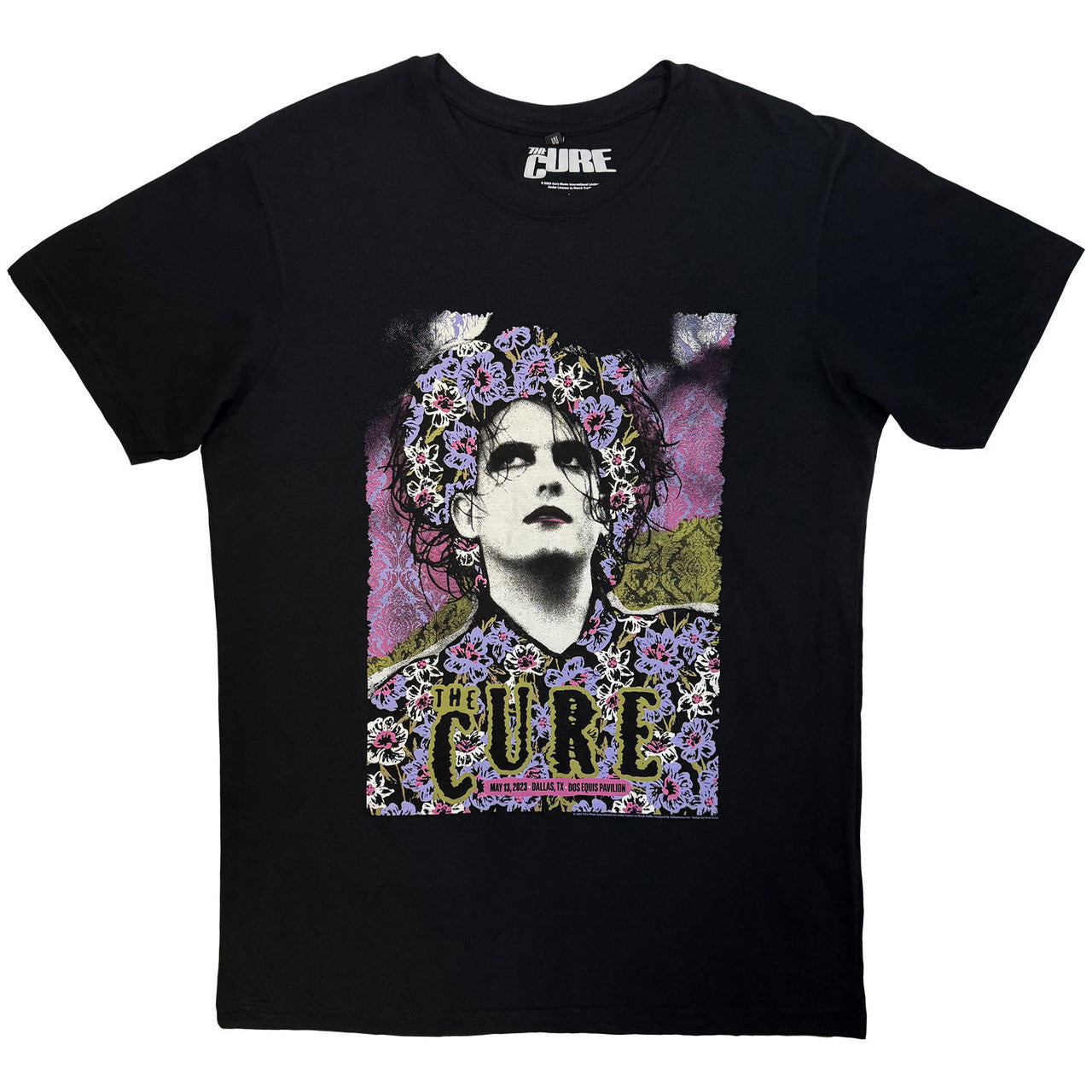 THE CURE Carbon T-Shirt, Dallas Poster 05.13.23