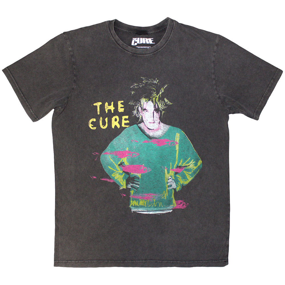 THE CURE Stone Wash T-Shirt, Beach Party Tour &