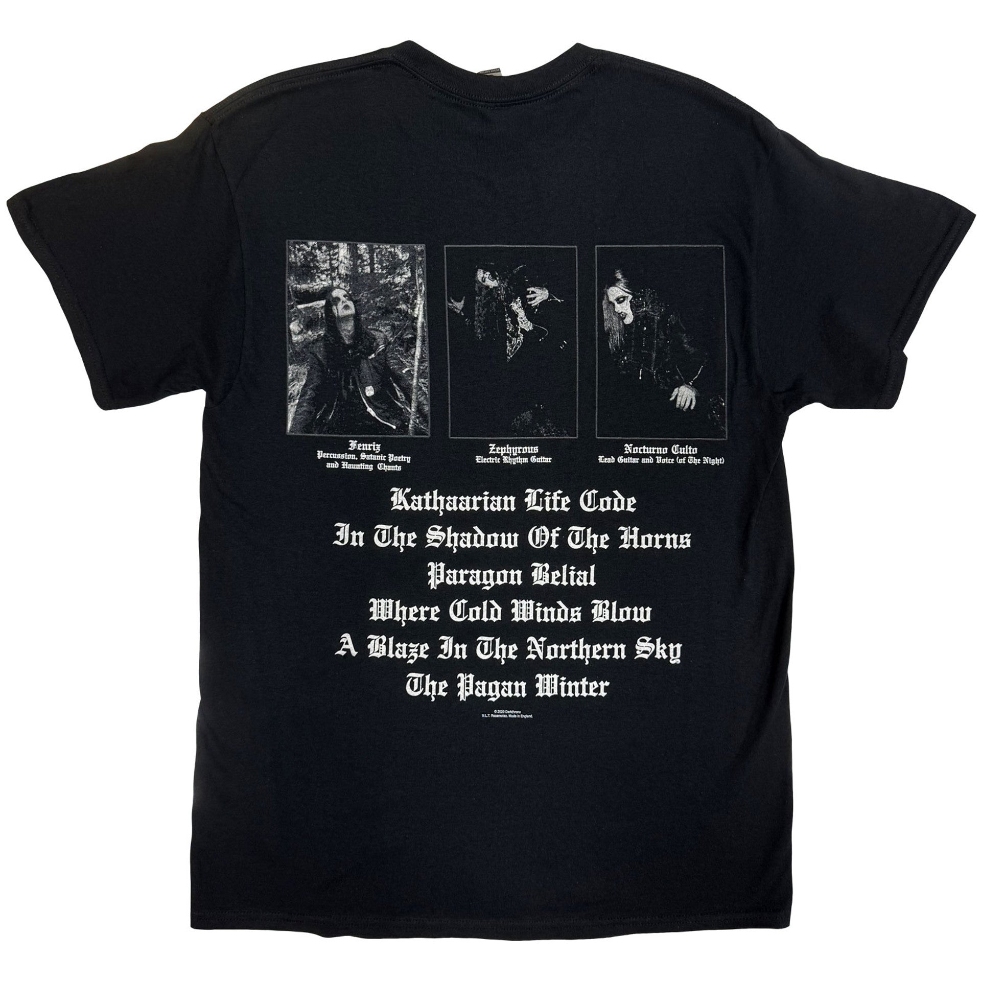 DARKTHRONE Attractive T-Shirt, A Blaze In The Northern Sky
