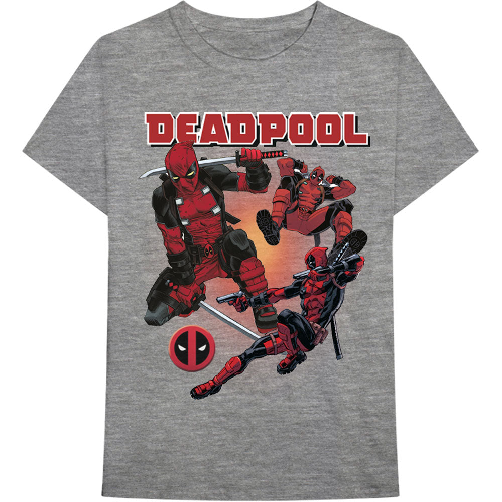 MARVEL COMICS Attractive T-shirt, Deadpool Collage 1