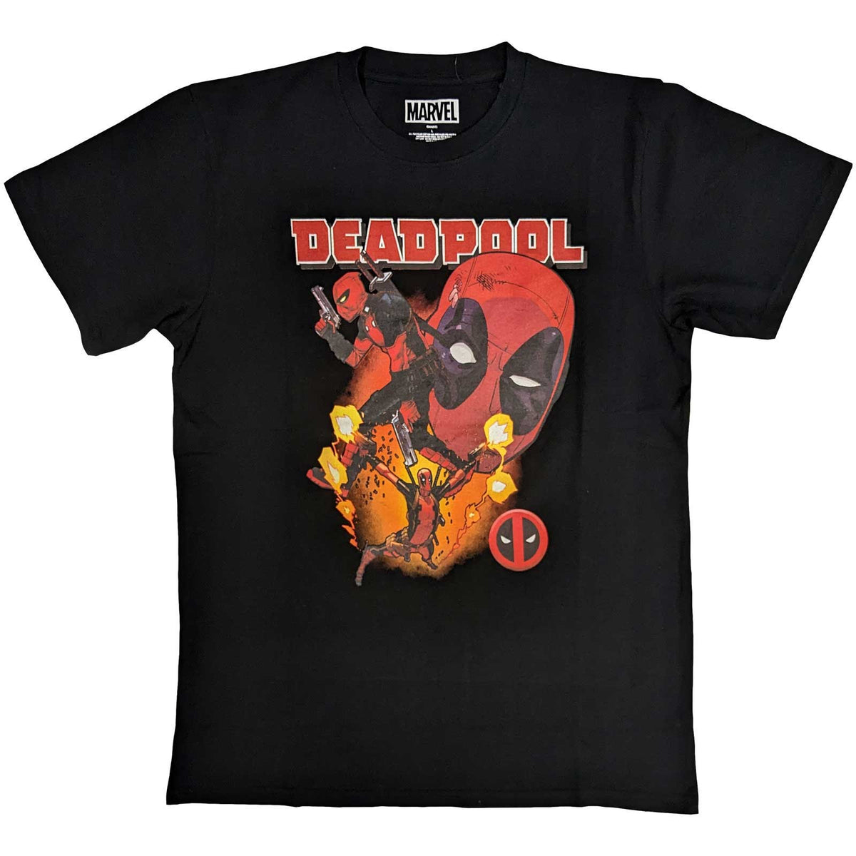 MARVEL COMICS Attractive T-shirt, Deadpool Collage 2