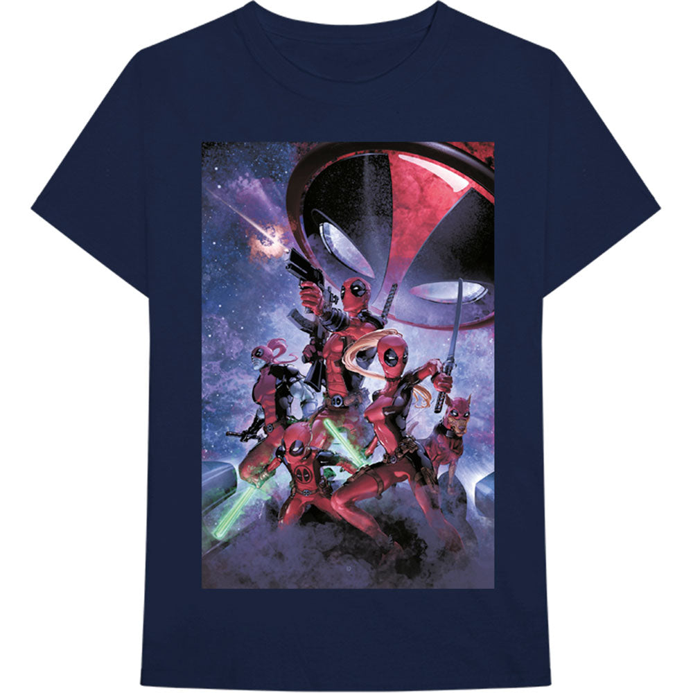 MARVEL COMICS Attractive T-shirt, Deadpool Family