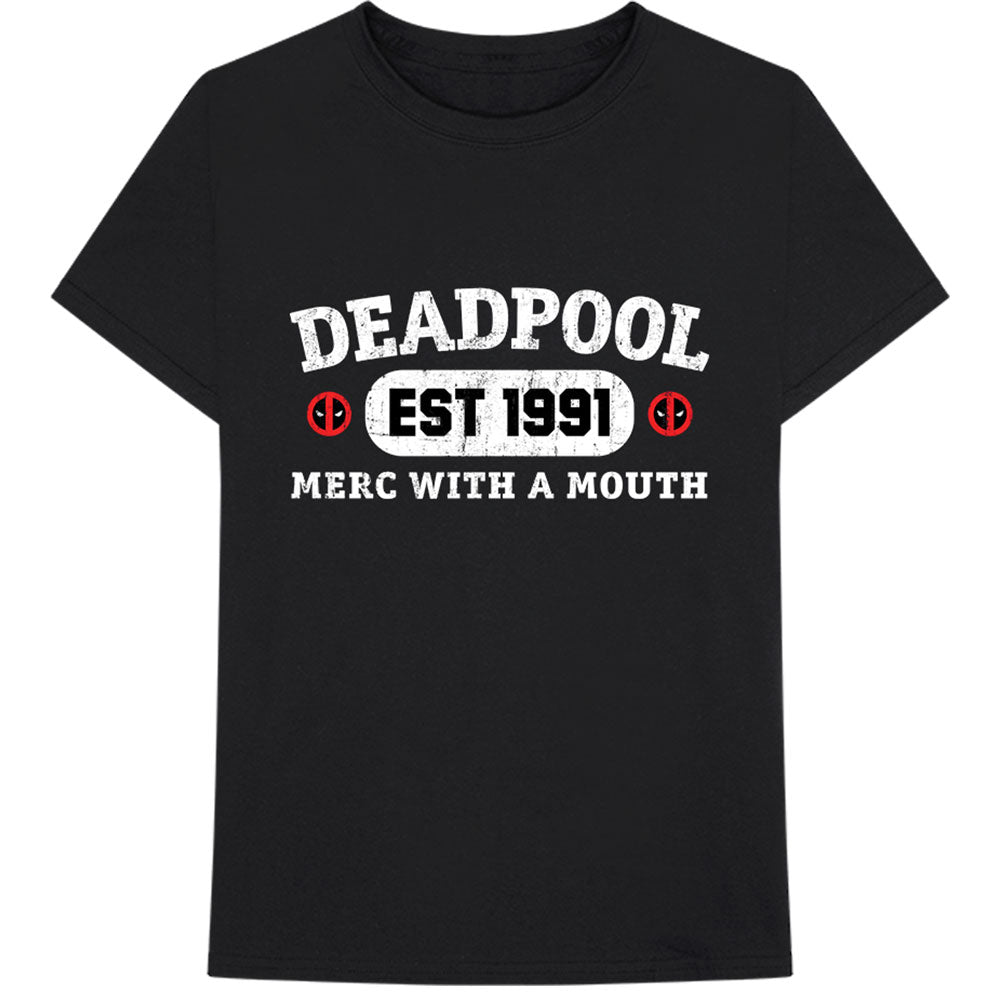 MARVEL COMICS Attractive T-shirt, Deadpool Merc With A Mouth