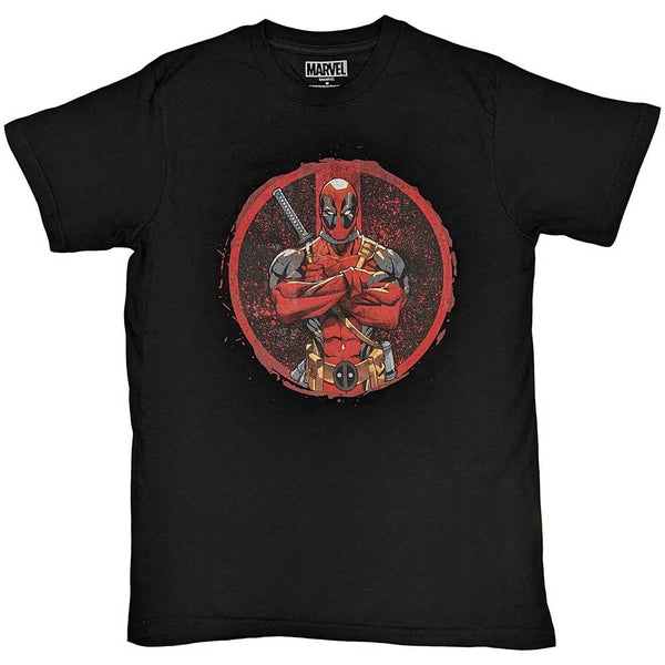 MARVEL COMICS Attractive T-shirt, Deadpool Arms Crossed
