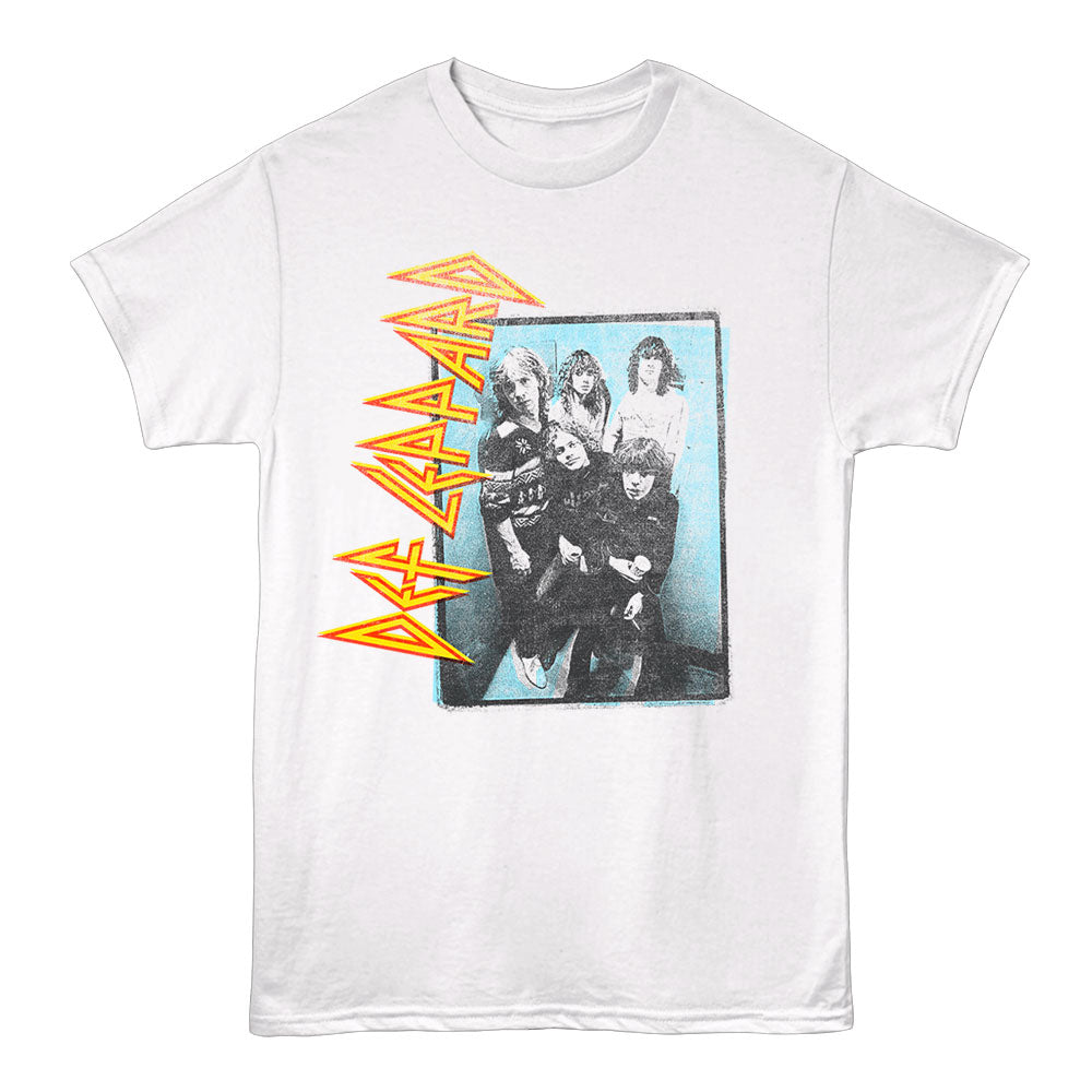 DEF LEPPARD Eye-Catching T-Shirt, UK TOUR 87