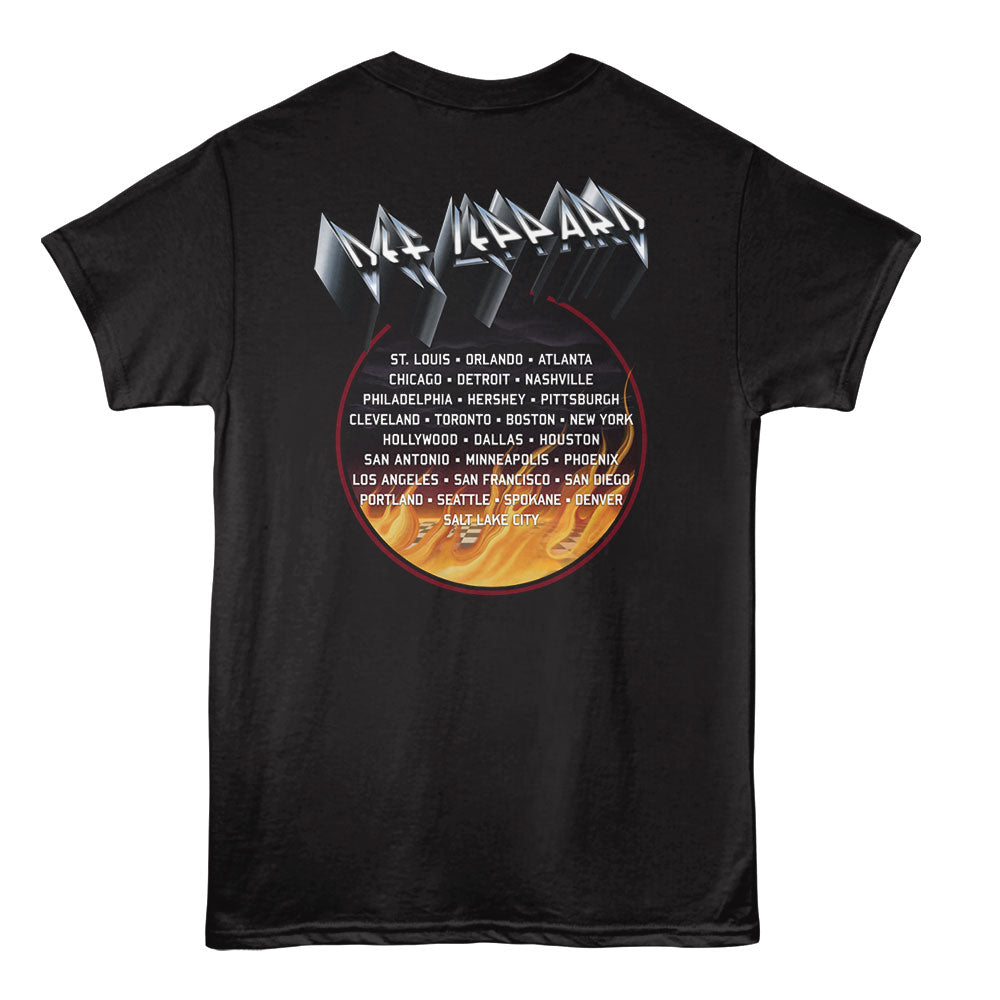 DEF LEPPARD Eye-Catching T-Shirt, SNAKE