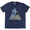 DEF LEPPARD Attractive T-shirt, Triangle Logo