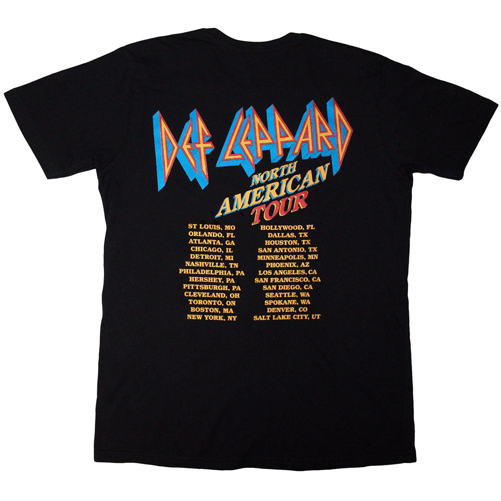 DEF LEPPARD Attractive T-Shirt, North American Tour