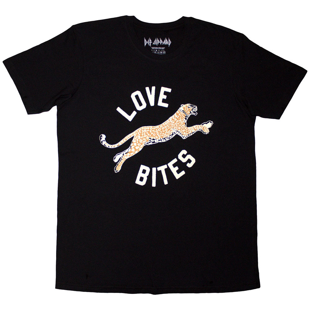 DEF LEPPARD Attractive T-Shirt, Love Bites Leap