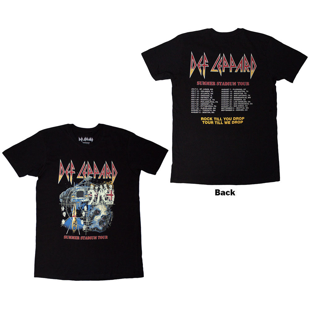 DEF LEPPARD Attractive T-Shirt, Summer Stadium Tour