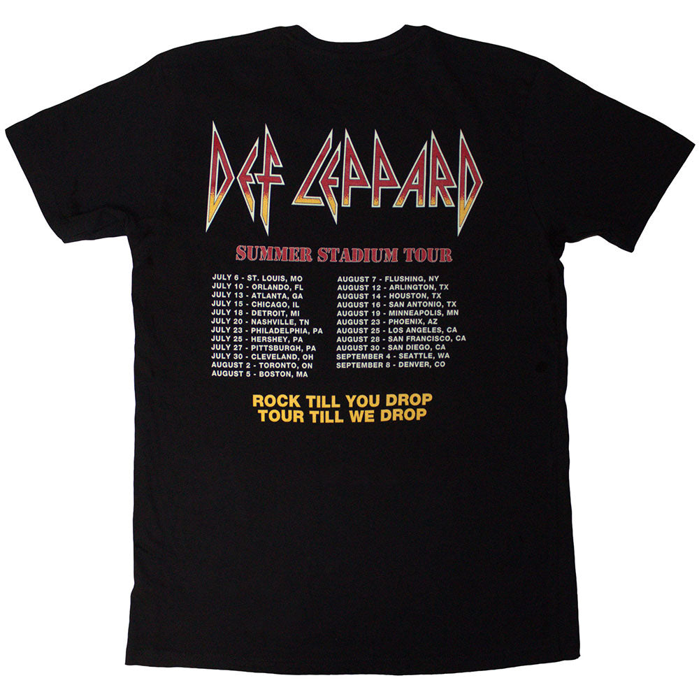 DEF LEPPARD Attractive T-Shirt, Summer Stadium Tour