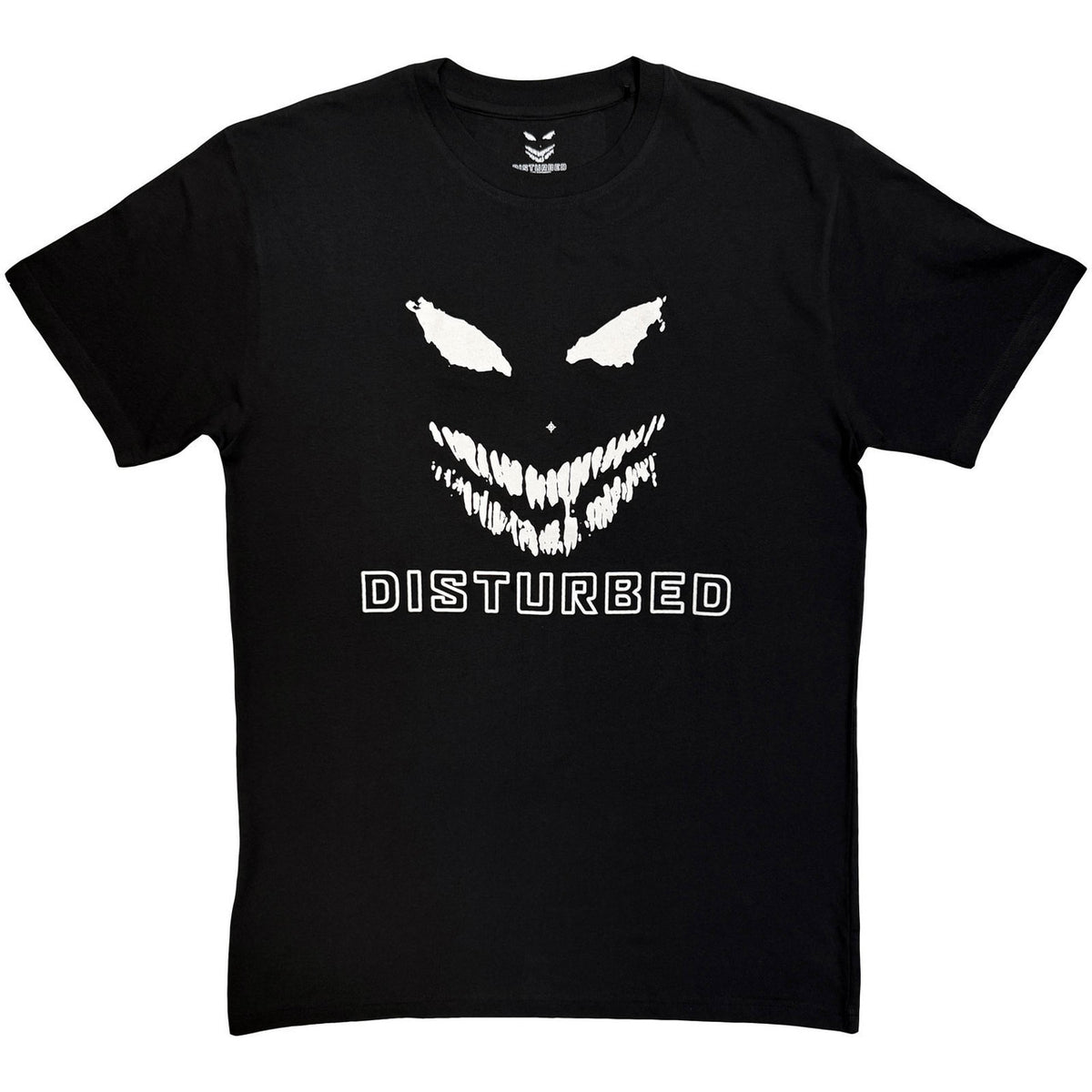 DISTURBED Attractive T-Shirt, Logo Mono