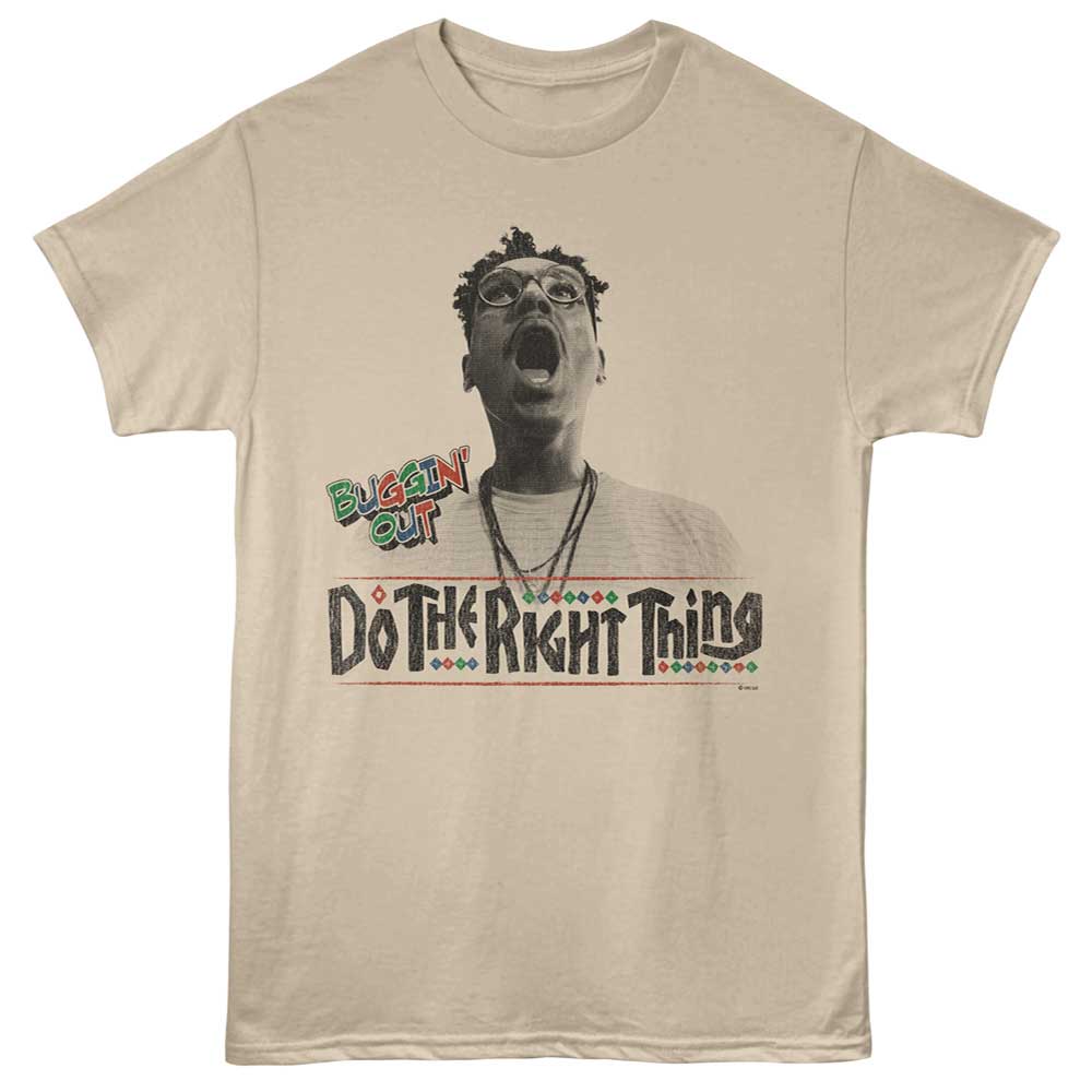 DO THE RIGHT THING Eye-Catching T-Shirt, BUGGIN
