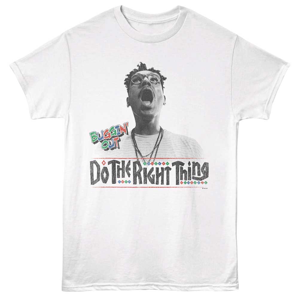 DO THE RIGHT THING Eye-Catching T-Shirt, BUGGIN OUT
