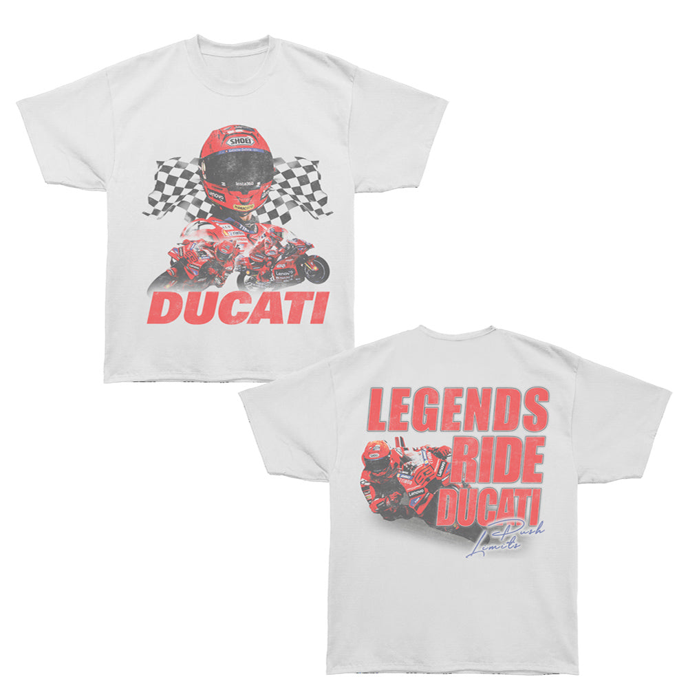 DUCATI Oversized T-Shirt, LEGENDS RIDE