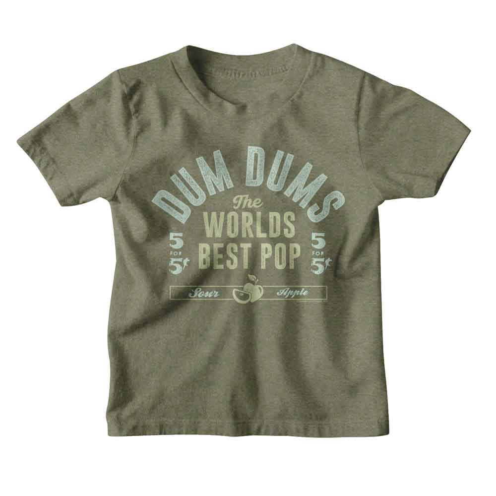 DUM DUMS Kids T-Shirt, WORLDS BEST