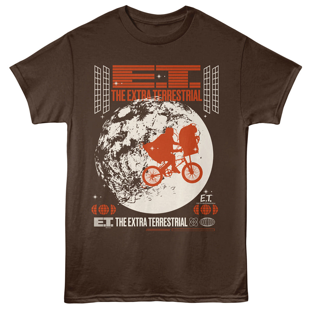 ET Eye-Catching T-Shirt, SILHOUETTE OVER MOON
