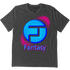 Fantasy Records Halftone Logo T-Shirt In Charcoal Grey