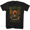 FIVE FINGER DEATH PUNCH Eye-Catching T-Shirt, Winged Skull