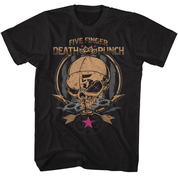 FIVE FINGER DEATH PUNCH Eye-Catching T-Shirt, Arrows