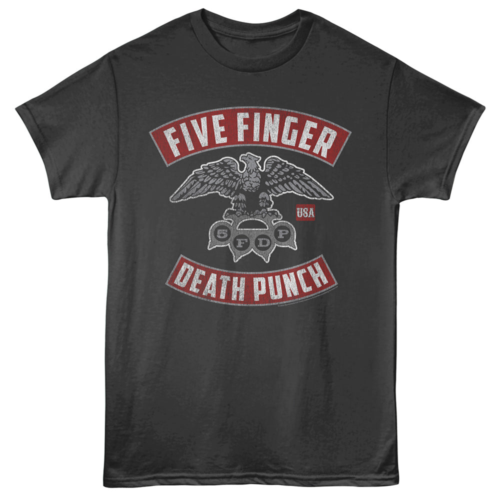 FIVE FINGER DEATH PUNCH Eye-Catching T-Shirt, EAGLE KNUCKLES