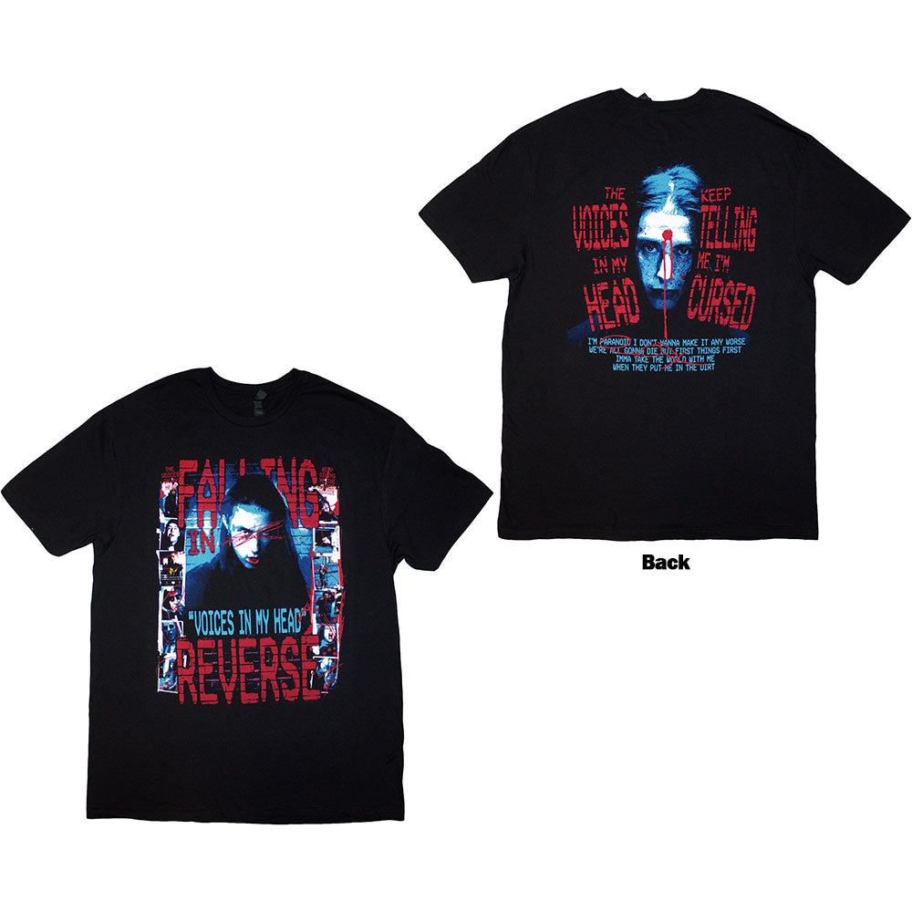 FALLING IN REVERSE Voice Collag T-Shirt