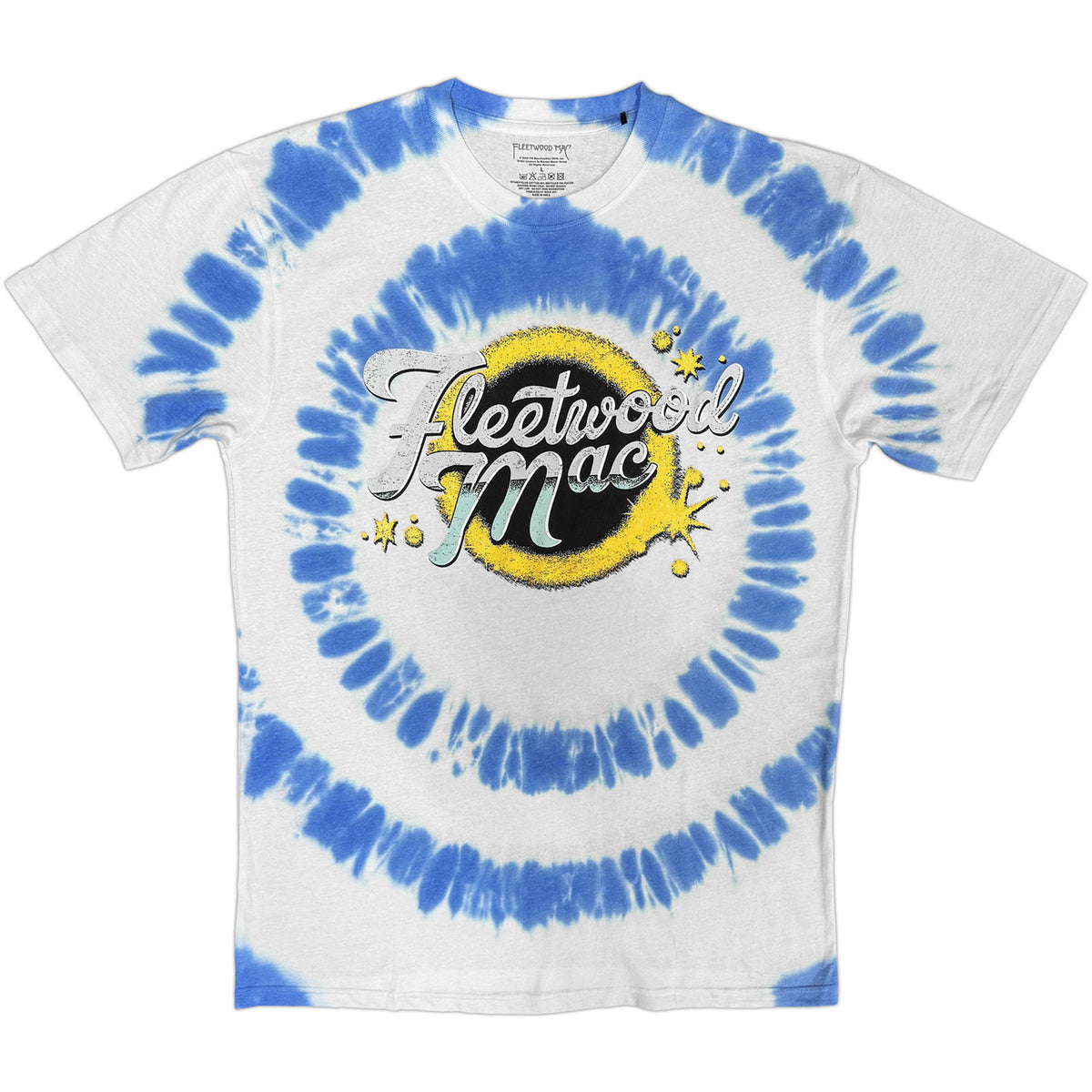 FLEETWOOD MAC Attractive T-Shirt, Logo Spiral