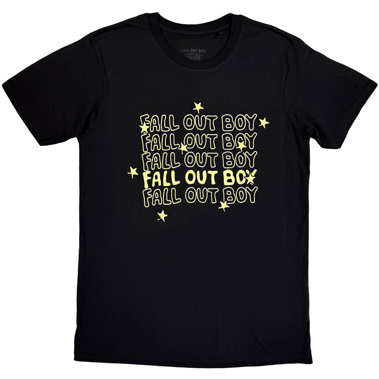 FALL OUT BOY Attractive T-Shirt, Logo Repeat