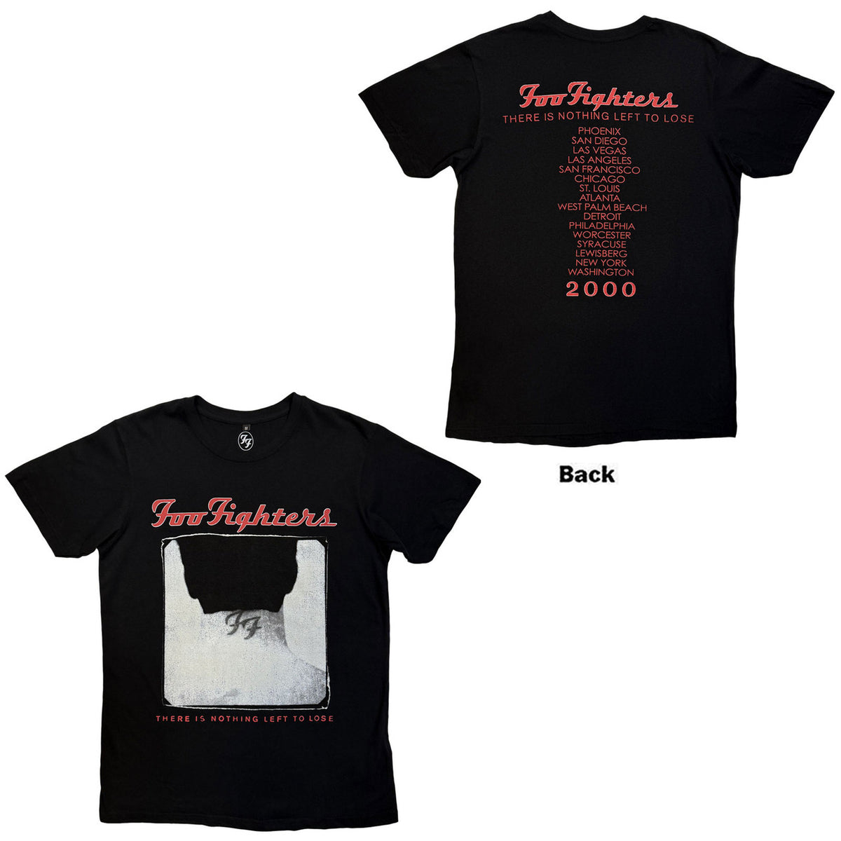FOO FIGHTERS Carbon T-Shirt, Nothing Left To Lose Tour