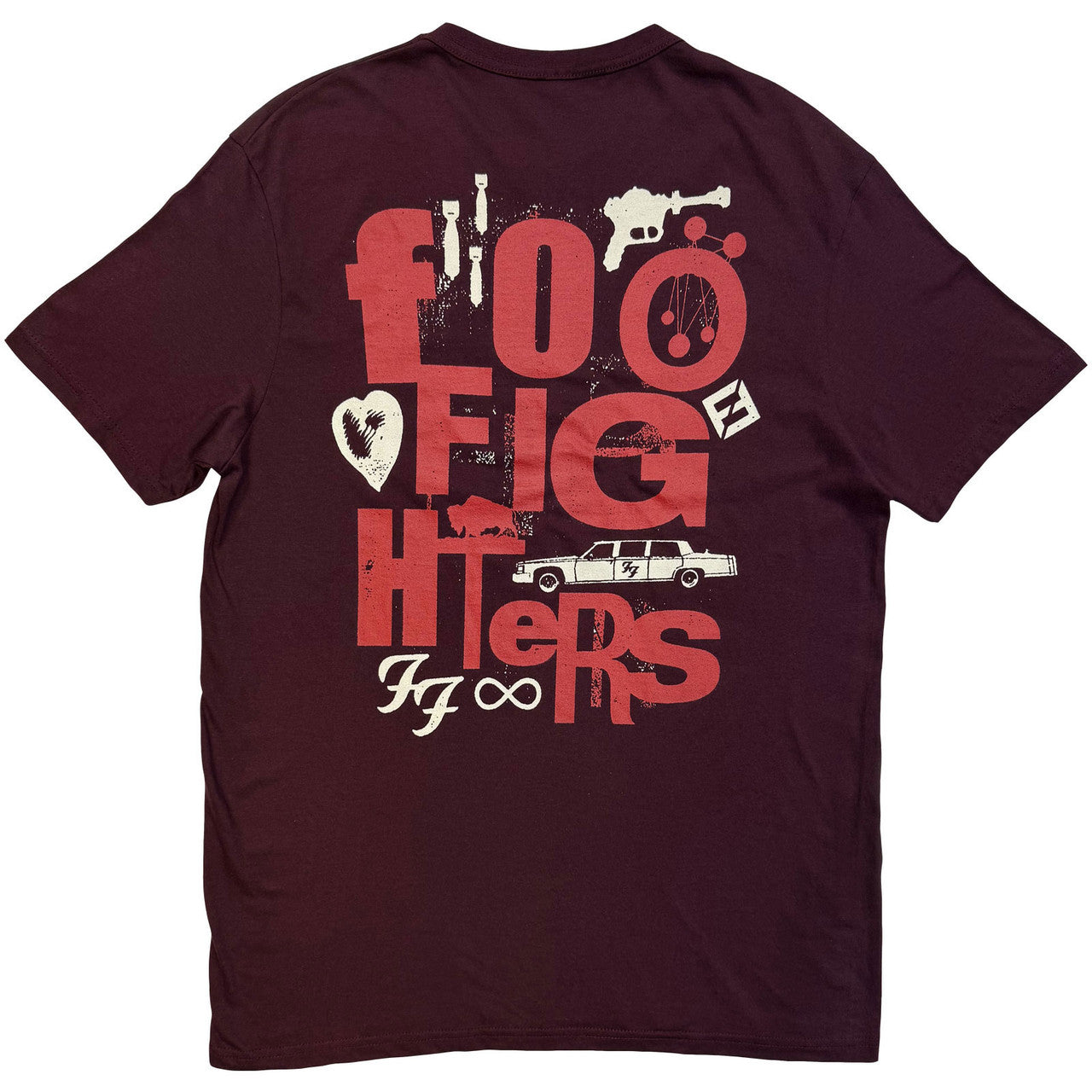 FOO FIGHTERS Attractive T-Shirt, Albums Symbols