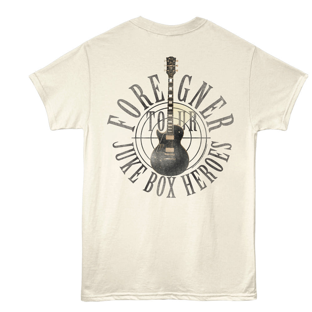 FOREIGNER Eye-Catching T-Shirt, JUKE BOX HEROES