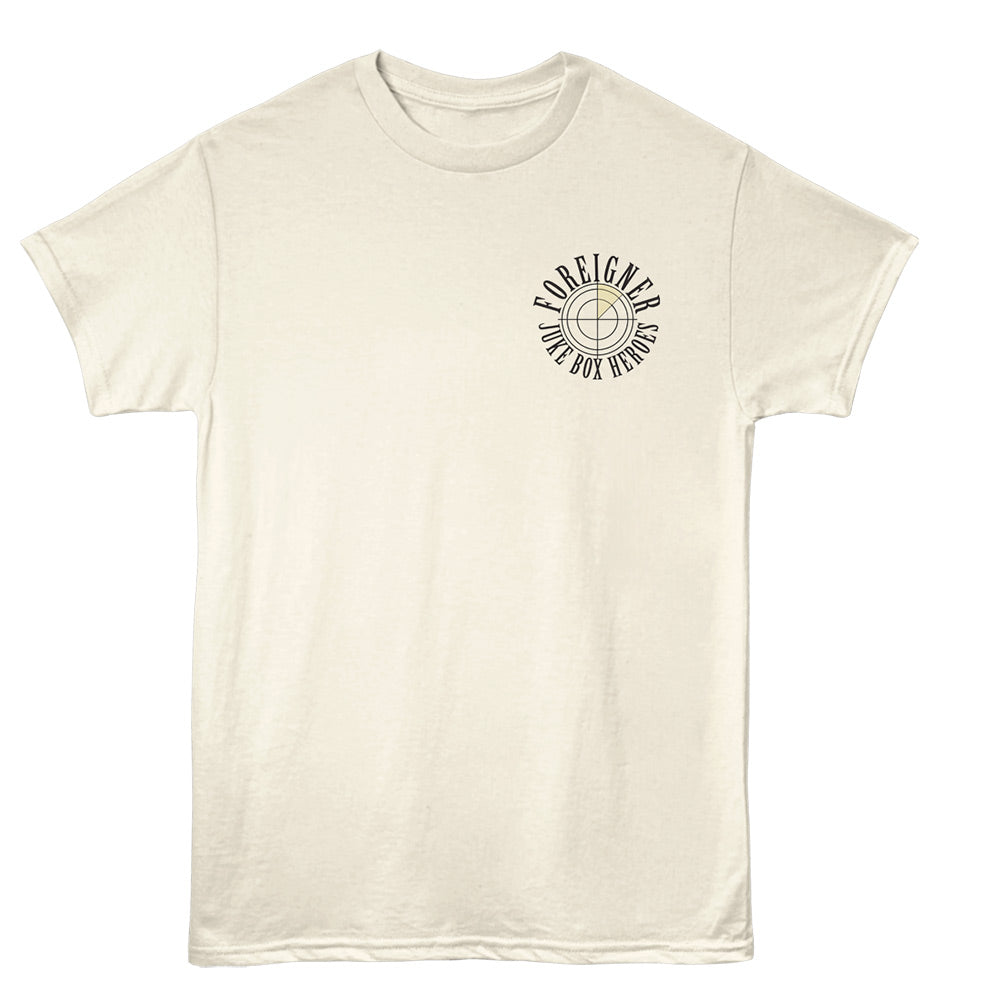 FOREIGNER Eye-Catching T-Shirt, JUKE BOX HEROES