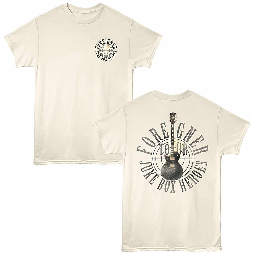 FOREIGNER Eye-Catching T-Shirt, JUKE BOX HEROES