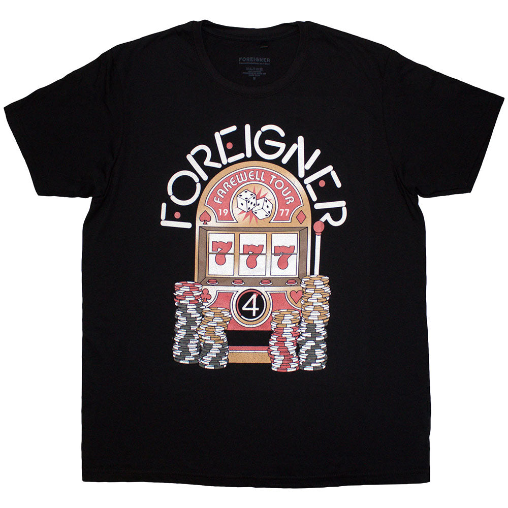 FOREIGNER Attractive T-Shirt, Farewell Tour 1977