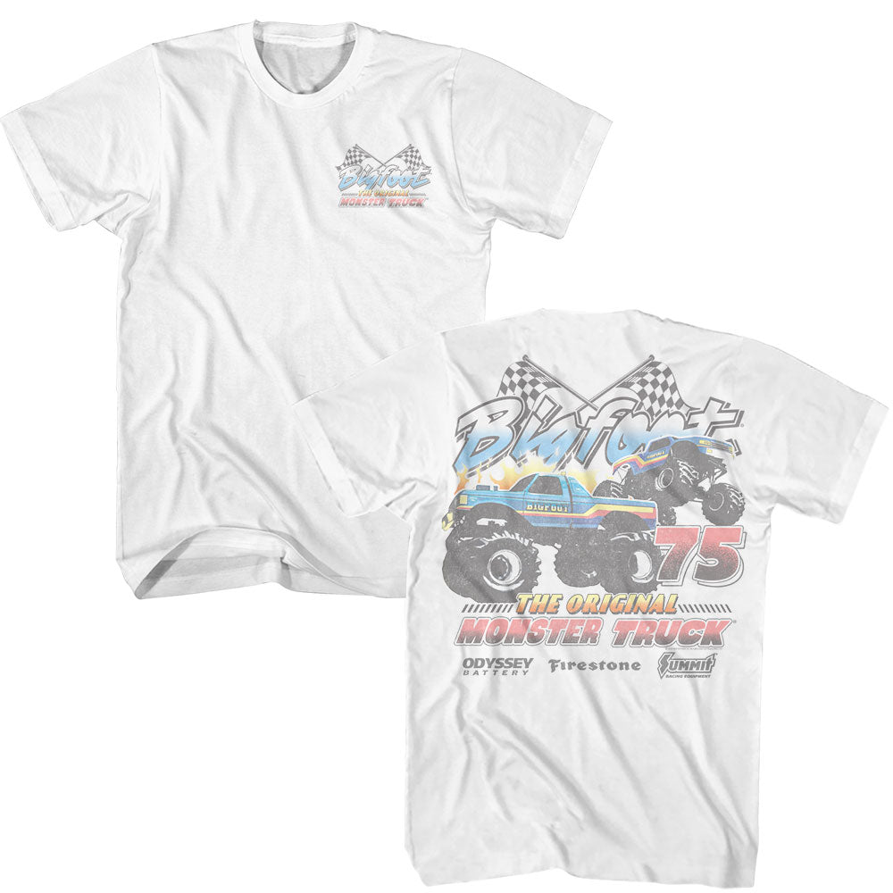 BIGFOOT Eye-Catching T-Shirt, TWO TRUCKS 92