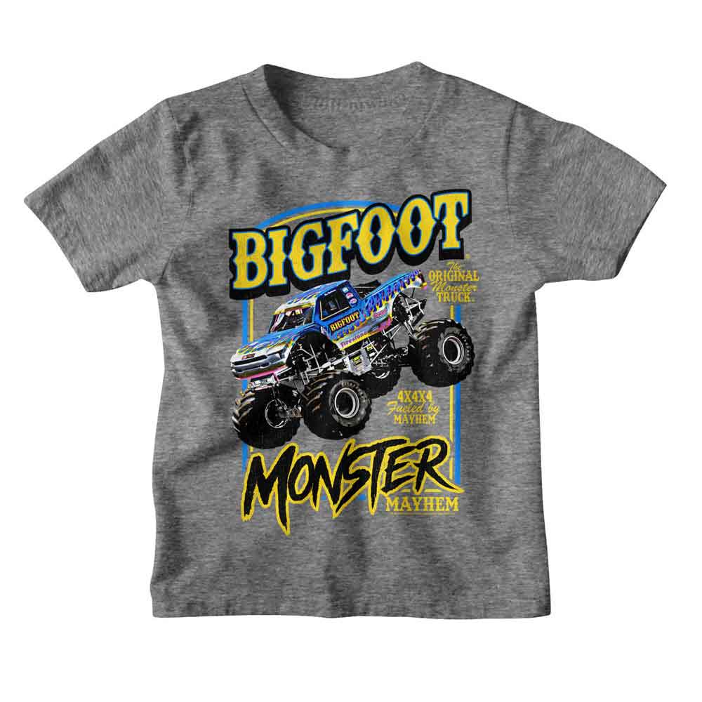 BIGFOOT Kids T-Shirt, MAYHEM MONSTER